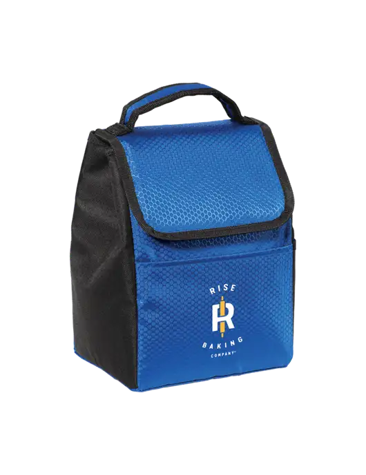 Lunch Bag Twilight Blue/Black Cooler w/Rise Baking Logo