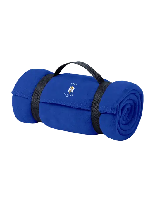 Casual Royal Fleece Blanket With Strap  w/Rise Baking Logo