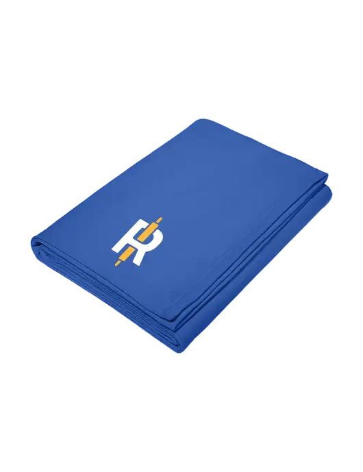 Core Royal Fleece Sweatshirt Blanket w/Rise Baking Logo
