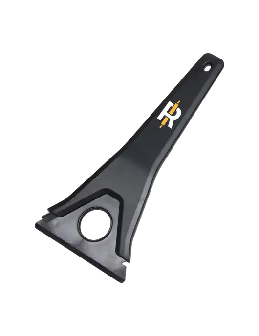 TriBlade Black Windshield Scraper w/Rise Baking Logo