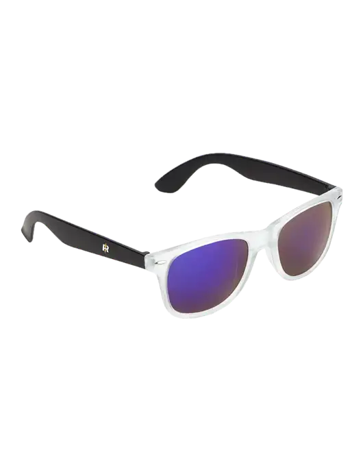 Key West Black Mirrored Sunglasses w/Rise Baking Logo