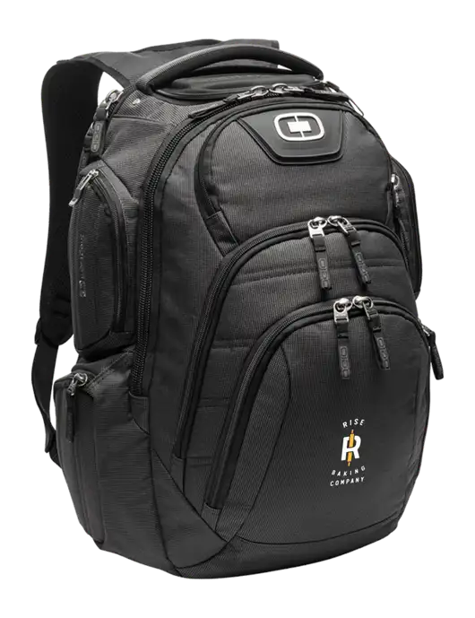 OGIO Black Surge RSS Pack
 w/Rise Baking Logo