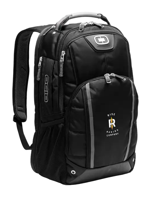 OGIO Black Bolt Pack w/Rise Baking Logo