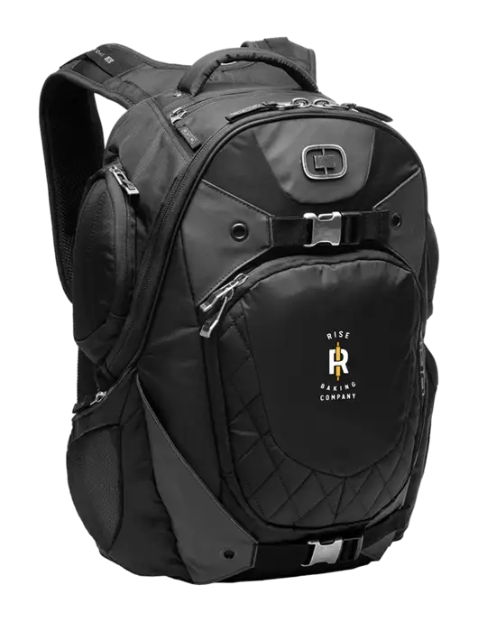 OGIO Black Squadron Pack w/Rise Baking Logo