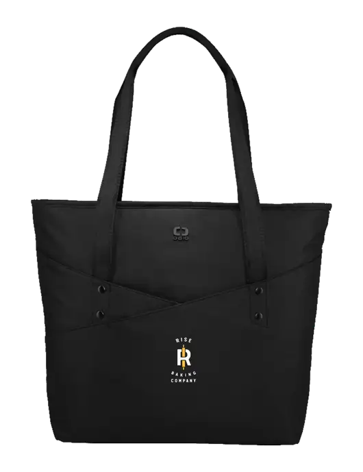 OGIO Black Downtown Tote 
 w/Rise Baking Logo