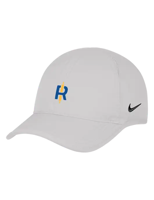 Nike White Featherlight Cap w/Rise Baking Logo