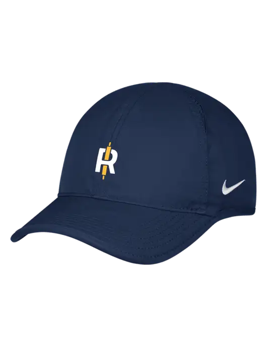 Nike Navy Featherlight Cap w/Rise Baking Logo