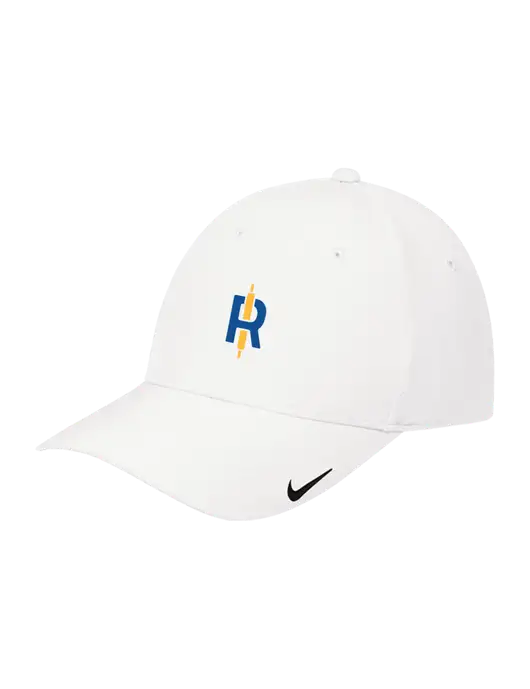Nike White Dri-FIT Legacy Cap w/Rise Baking Logo