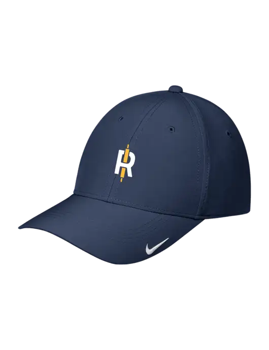 Nike Navy Dri-FIT Legacy Cap w/Rise Baking Logo