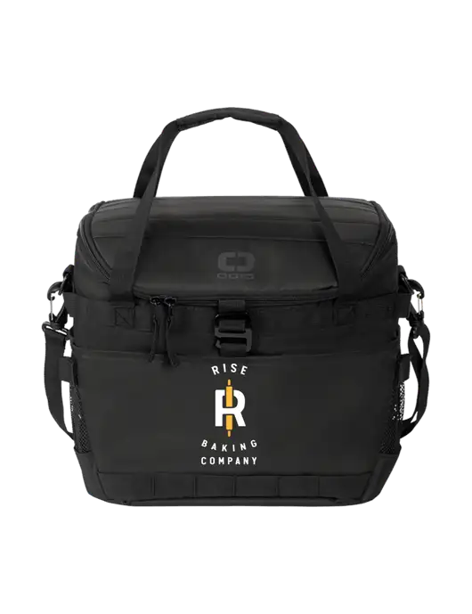 OGIO Black Sprint 24-Pack Cooler w/Rise Baking Logo