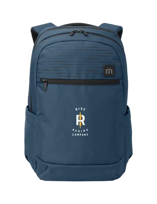 TravisMathew Light Navy Approach Backpack w/Rise Baking Logo