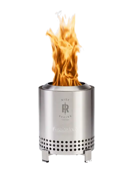 Solo Stove Stainless Steel Mesa  w/Rise Baking Logo