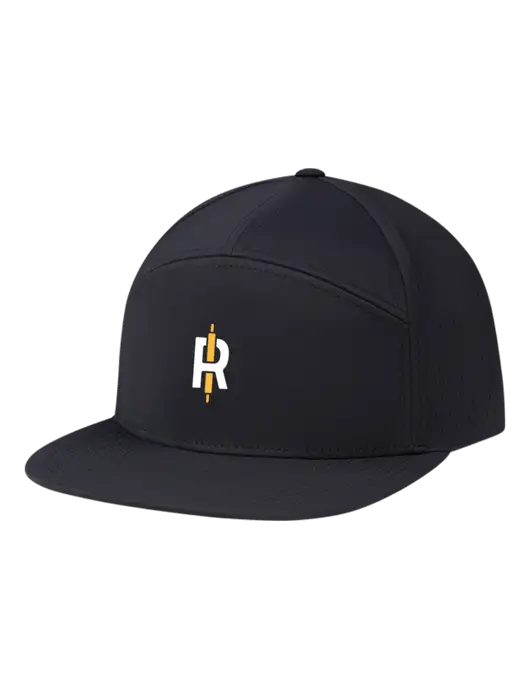 Richardson Black Cannon Cap w/Rise Baking Logo