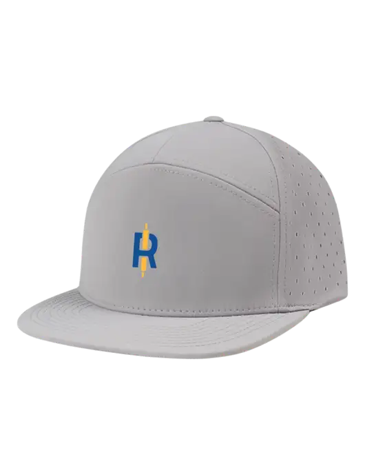 Richardson Light Grey Cannon Cap w/Rise Baking Logo