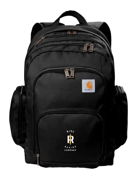 Carhartt Black Foundry Series Pro Backpack w/Rise Baking Logo